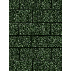 Karibu Dachschindeln Rechteck dunkelgrün 3 m²