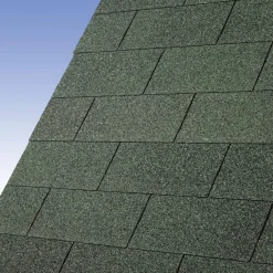 Karibu Dachschindeln Rechteck dunkelgrün 3 m²