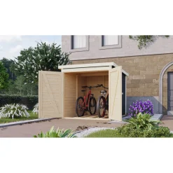 Fahrradgarage terragrau*Karibu Online