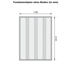 Fahrradgarage terragrau*Karibu Online