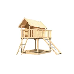 Karibu Fidel und Netzrampe naturbelassen ohne Rutsche