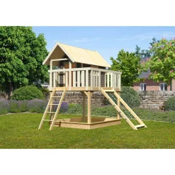 Fidel und Netzrampe terragrau ohne Rutsche^Karibu Online