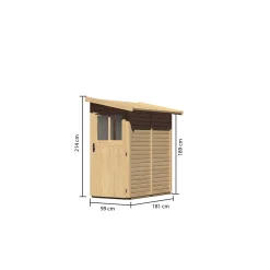 Gartenhaus Goerlitz naturbelassen^Karibu Online