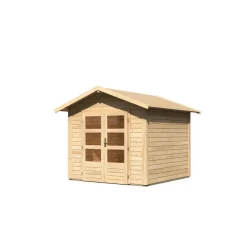 Karibu Gartenhaus Talkau 4 naturbelassen