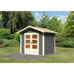 Gartenhaus Talkau 3 terragrau*Karibu Hot