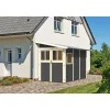Gartenhaus Wandlitz 181 x 268 x 230 cm grau^Karibu