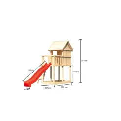 Karibu Spielturm Frieda