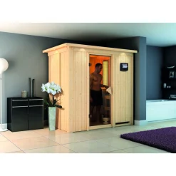 Systemsauna Variado 68 mm ohne Ofen^Karibu Hot