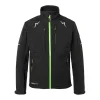 Softshell Jacke PULSE Herren schwarz/neongrün Größe XL^Kübler