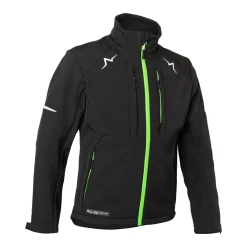 Softshell Jacke PULSE Herren schwarz/neongrün Größe XL^Kübler