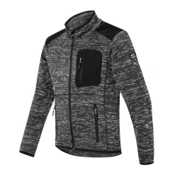 Strickjacke PULSE DAILY schwarz/neongrün Größe XL^Kübler Hot