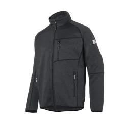 Kübler Sweat-Fleecejacke dunkelgrau Größe M