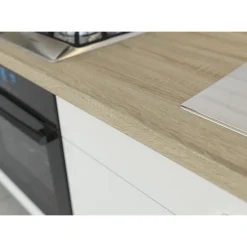 Küchenzeile Bettina hochglanz weiß 270 cm^ New