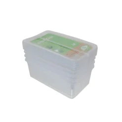 keeeper Boxen-Set Basixx 5,6 L 4er-Set