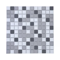 Keramik-Mosaik Grau-Mix