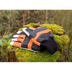 Motorsägenhandschuh Forester schwarz Größe 9/L^Kerbl Hot