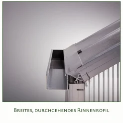 KGT Gewächshaus Lilie IV 12,75m² grün