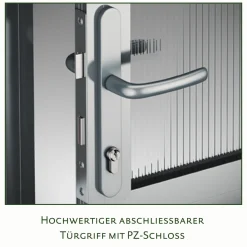 KGT Gewächshaus Lilie IV 12,75m² grün