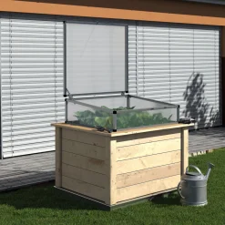 Holz-Hochbeet Woody 130 131 x 79 x 99 cm*KGT Best