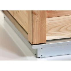 Holz-Hochbeet Woody 210 214 x 79 x 99 cm*KGT Hot