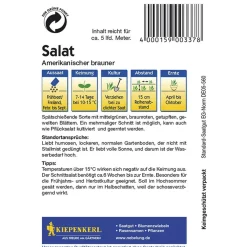Kiepenkerl Pflücksalat Amerikanischer brauner