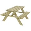 Kinderpicknicktisch 89 x 50 x 89 cm^ Hot