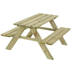 Kinderpicknicktisch 89 x 50 x 89 cm^ Hot
