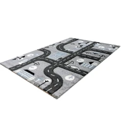 Kinder Kinderzimmerteppich „Australia - Marree“, silber