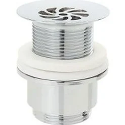 Ablaufventil NEA ohne Stopfen 1 1/4" x 65 mm verchromt*Kirchhoff Discount