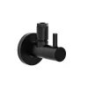 Design-Eckventil schwarz 1/2" AG x 10 mm mit Rosette^Kirchhoff Outlet