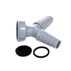 Kirchhoff Doppel-Geräteanschluss ECO-SAVE KS grau 1" IG x 3/4" T