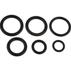 Kirchhoff O-Ring Gummi für Grohe-Oberteil 3/8"/½ 6 Stück