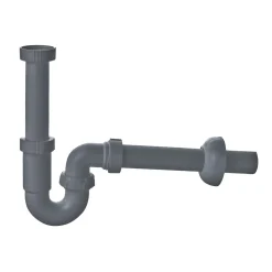 Röhrensiphon ECO-SAVE KS grau 1 1/4" x Durchmesser 32 mm^Kirchhoff Outlet