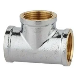 Kirchhoff T-Stück ½ IG verchromt