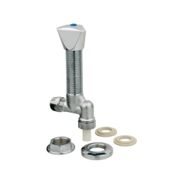 Kirchhoff Untertisch-Ventil 1/2" x 10 mmQ/10-50 mm mit Rueckflussverhinderer