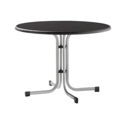 Klapptisch  Durchmesser 100 cm graphit