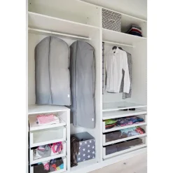 Kleidersäcke 2er-Set Urban Stars 100 x 60 cm und 135 x 60 cm