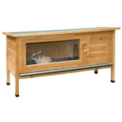 Kleintierstall Alfred 116 x 62 x 45 cm braun^Kerbl