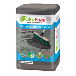 ÖkoFuge Terrassenplattensand 1-8 mm Anthrazit 15 kg
