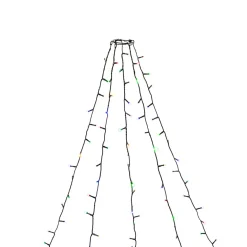 Konstsmide LED-Baummantel mit Ring Durchmesser 8,5 m 200 LEDs bunt