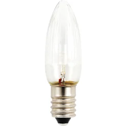 Konstsmide LED-Birne universal E10 3 Stück 6 V warmweiß