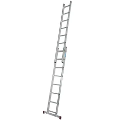 CORDA Schiebeleiter 2 x 8 Sprossen*Krause Outlet