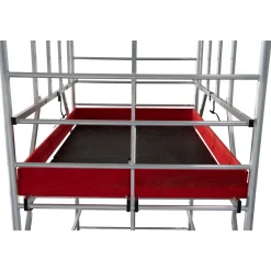 PROTEC XXL ALU-FAHRGERÜST BREITAUFBAU 2,00 x 1,20 M AH 4,30 M*Krause Hot