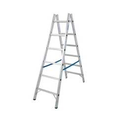 Sprossen-Doppelleiter Stabilo 2 x 6 Sprossen^Krause Outlet