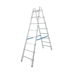Krause Sprossen-Doppelleiter Stabilo 2 x 8 Sprossen