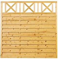 Kreuz-Dichtzaun 180 x 180 cm