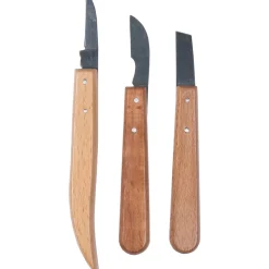 Kerbschnitzgarnitur 3 teilig*Krone