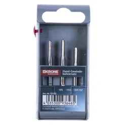 Krone Gewindebohrer-Satz HSS M4 3-teilig