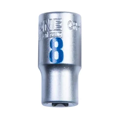 Krone Steckschlüssel 1/4 Zoll TX E8