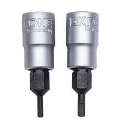 Steckschlüssel-Einsatz 1/4 Zoll 6-kant 2-2,5 mm*Krone Best